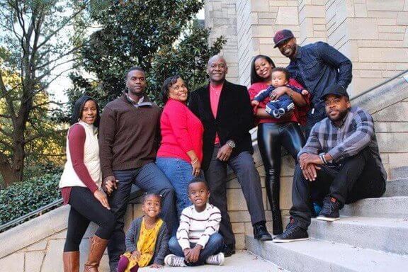 Rev. Blackmon's family